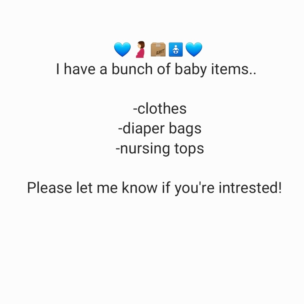 baby items